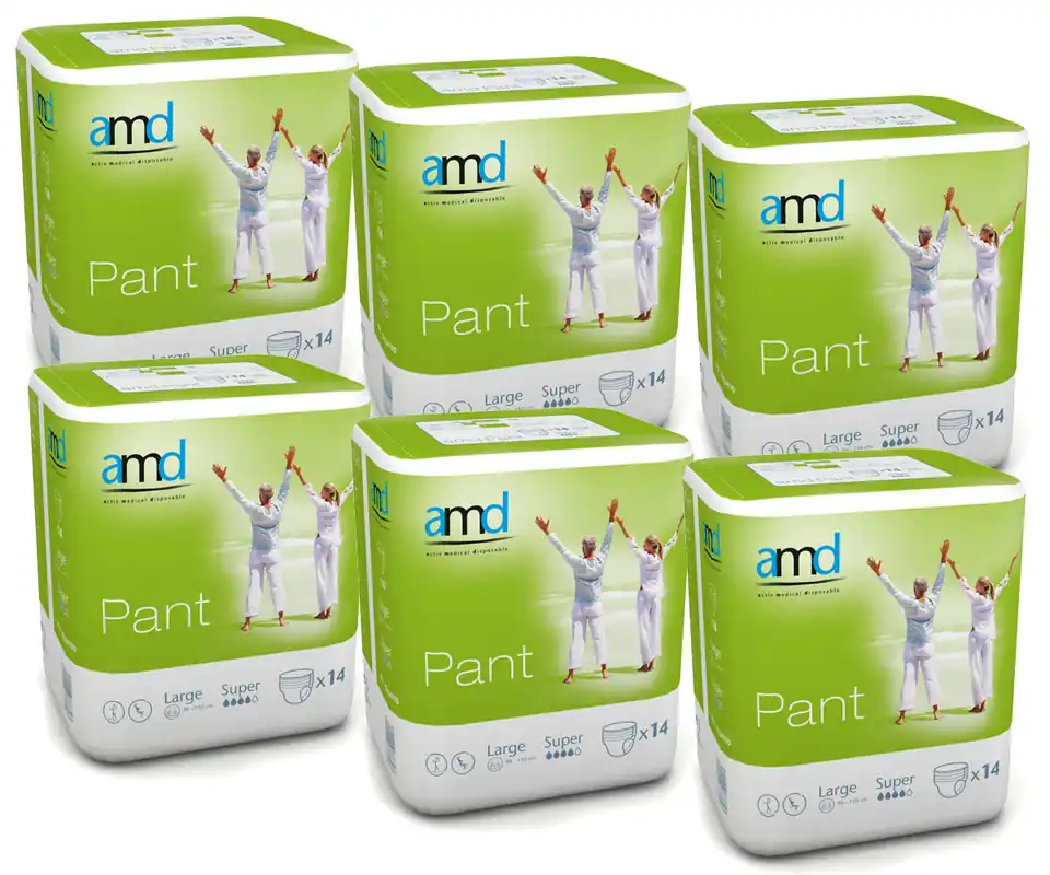 Online Kaufen AMD Pant (SUPER) - Inkontinenzpants - Gr. Large (L) - 6x14 St. Karton