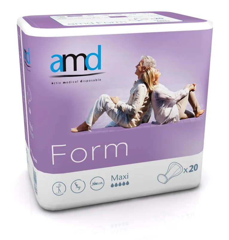 Billig AMD Form - (MAXI) anatomische Vorlagen - 20 Stück Packung