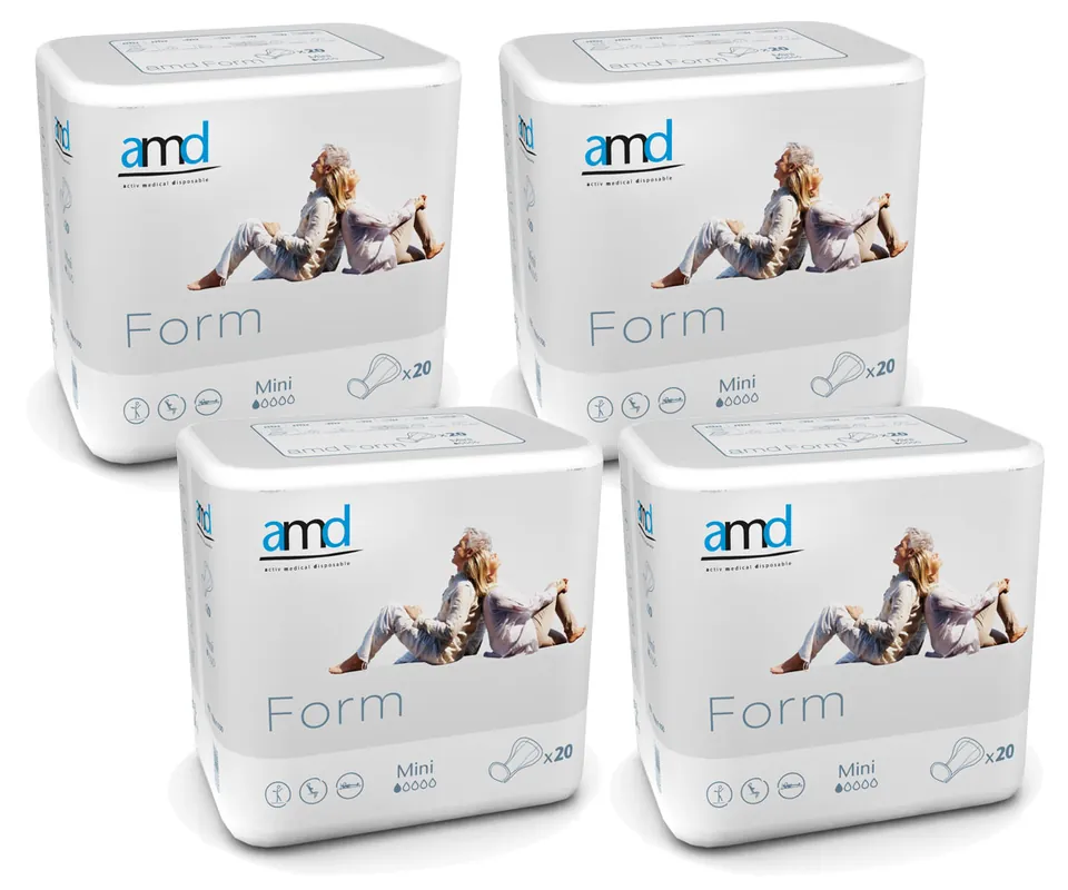 Kracherpreis AMD Form - (MINI) anatomische Vorlagen - 4x20 St. Karton