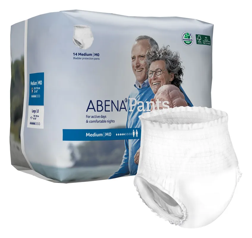 ABENA Pants Light - Einweghosen Gr. Medium (M0) - 14 St. Packung Neu Im Sortiment