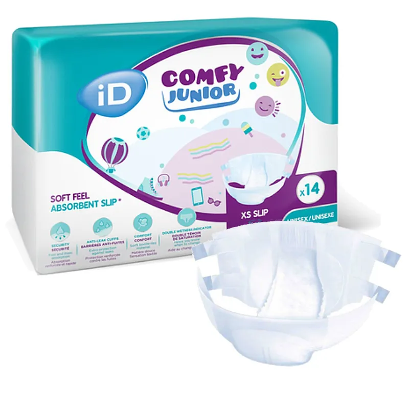 iD Comfy Junior SLIP XS - Windeln für größere Kinder - 14 St. Packung Echt