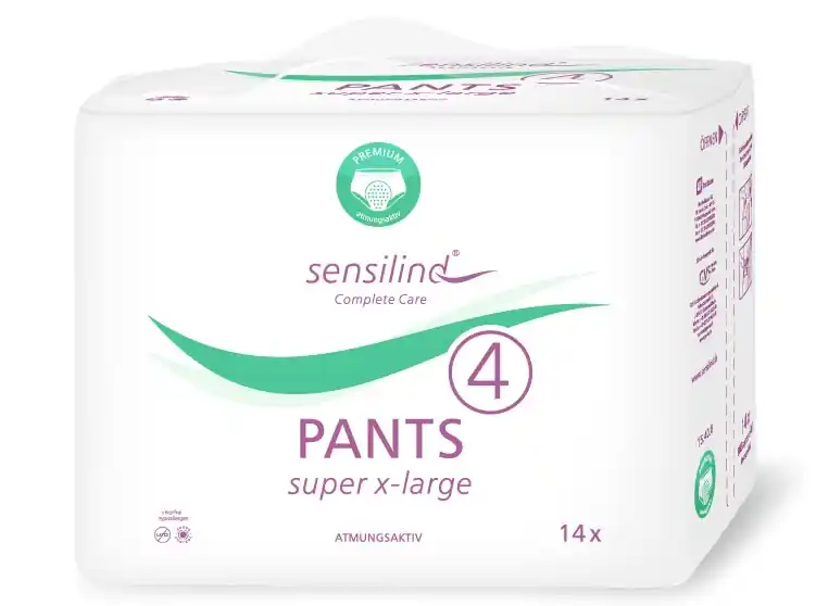 Sensilind Pants "Super" Extra Large (Gr.4 / XL) - Inkontinenzpants - 14 Stück Packung Neu