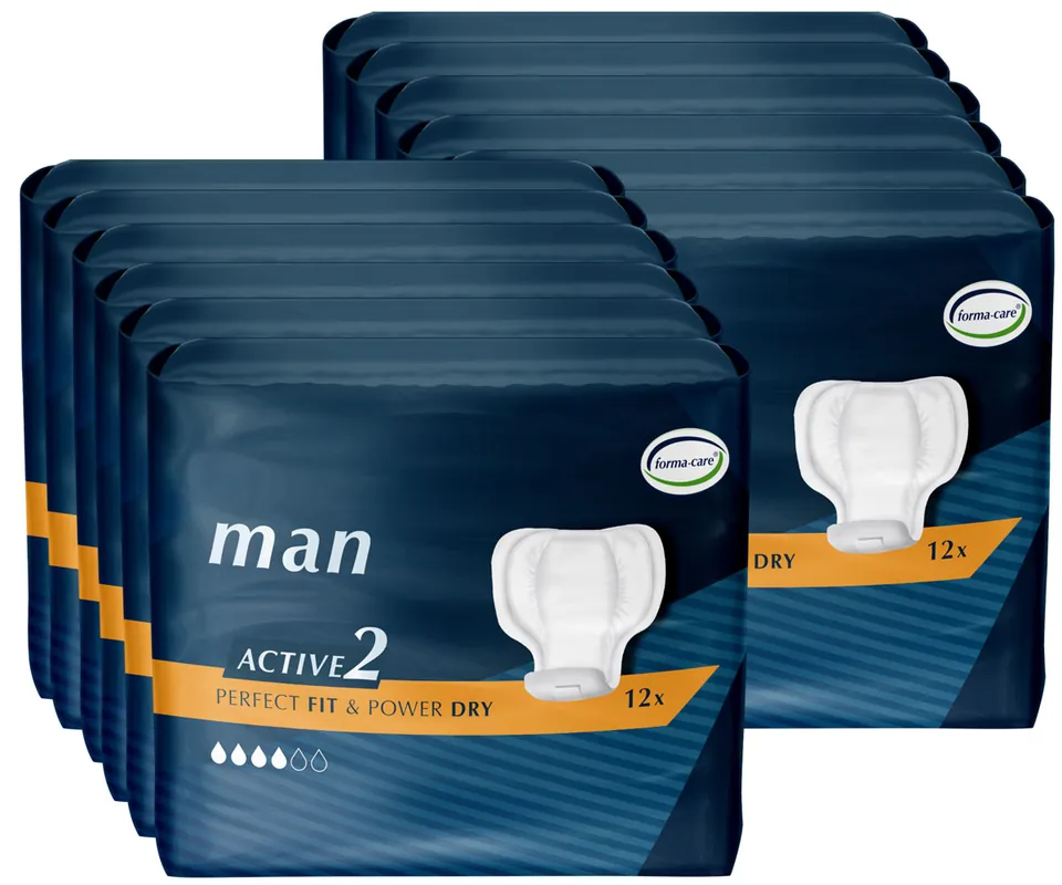 Aktuell Forma-Care Man ACTIVE 2 - Slipeinlage für Männer - 450ml - 12x18 (216) St. Karton
