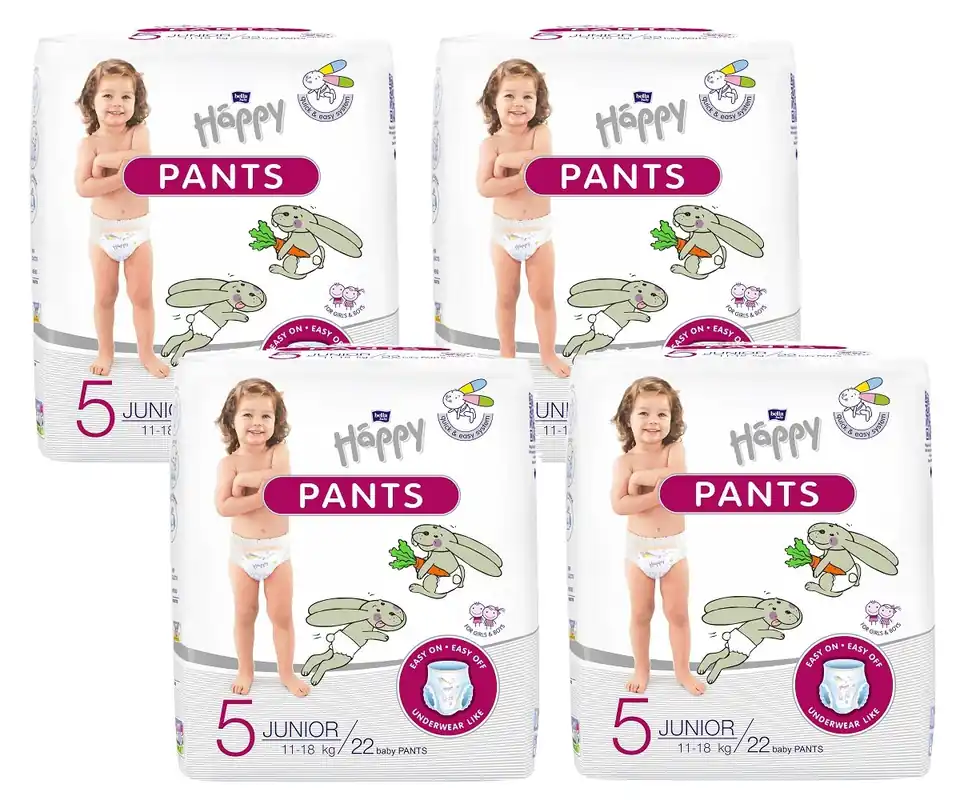Bella Happy PANTS - Gr. 5 Junior 11-18kg - 4x22 St. Karton Günstig