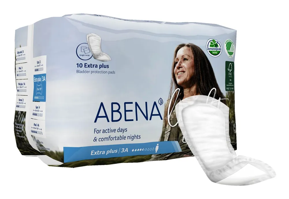 Online Kaufen ABENA Light EXTRA PLUS 3A - Inkontinenzeinlagen für Frauen - 650ml - 10St. Packung