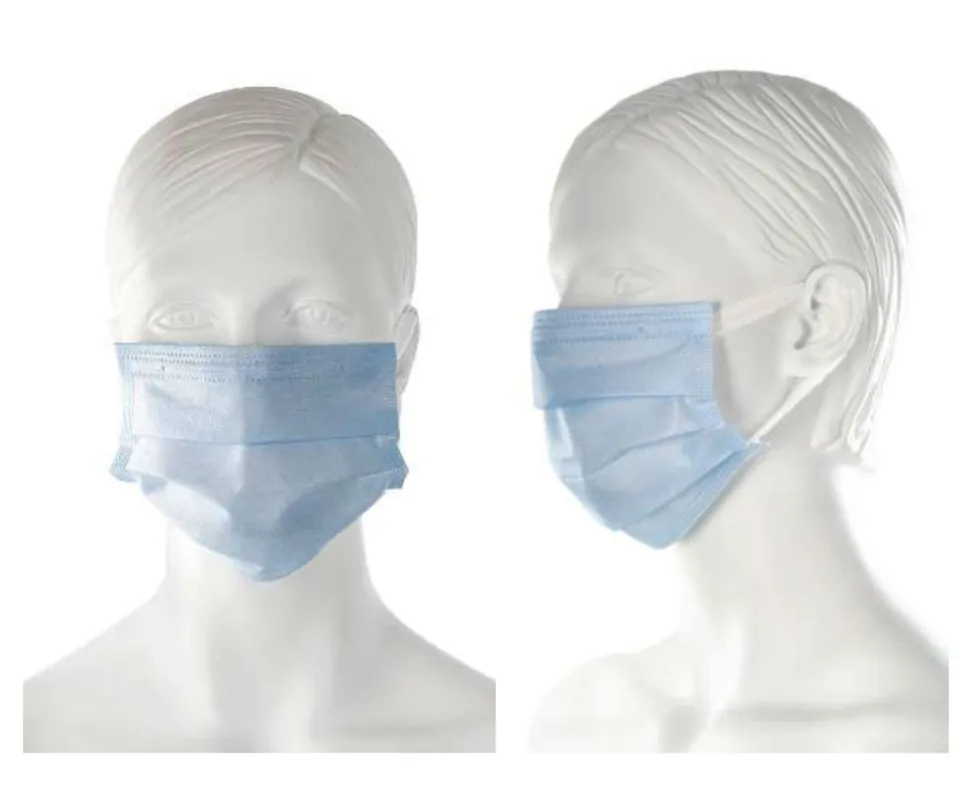 Beliebt Medizinischer Einweg- Mundschutz, Typ II, mit Nasenbügel & Ohrschlaufen.- 50er Pack