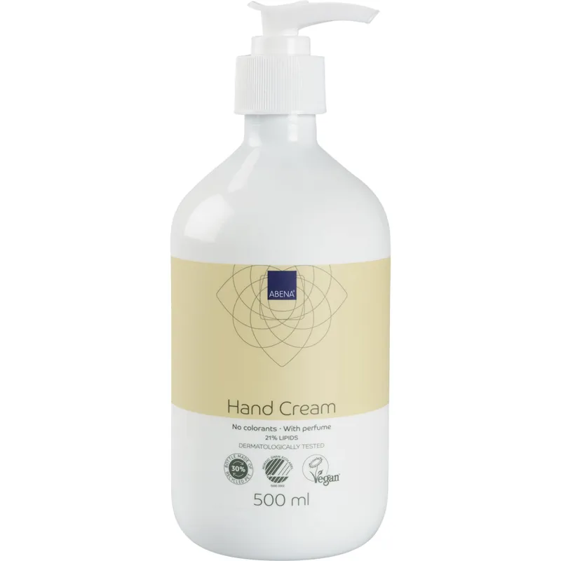 ABENA Handcreme - leicht parfümiert, 500ml Spender Schneller Versand