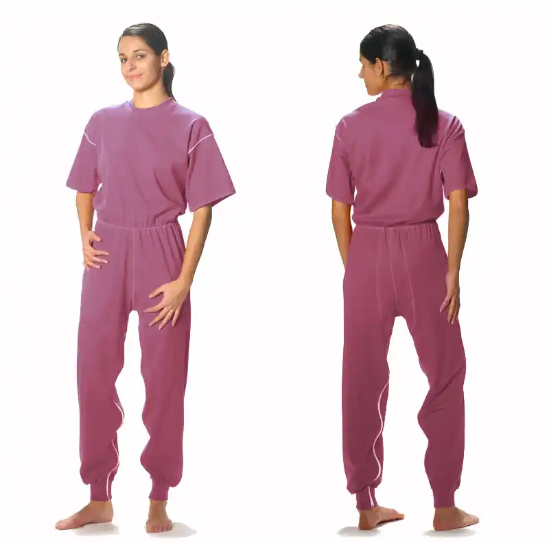 Angebot JANUS Pflegeoverall 7015, halblange Ausführung mit kurzen Arm und langem Bein, unisex, mit Beinreißverschluss L türkis