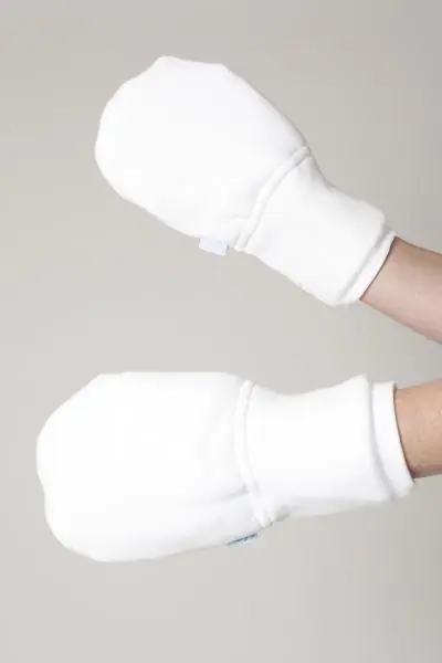 Cilly's 1 Paar Fäustlinge (Patienten-Schutzhandschuhe) Größe 1 - für kleine Frauenhände Markenprodukt