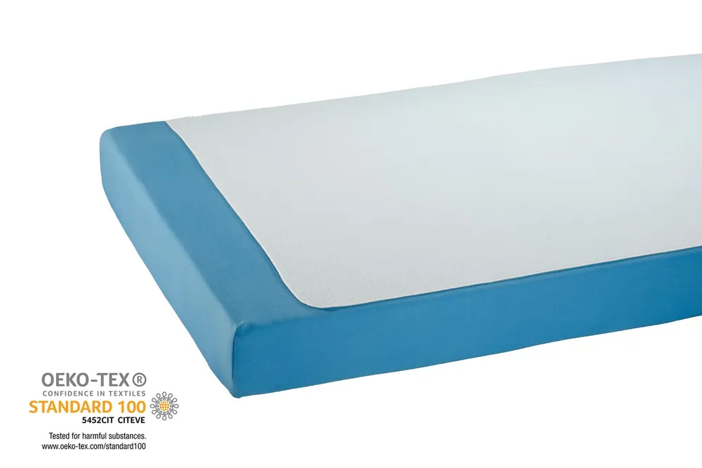 Letzte Chance Suprima Bettauflage Frottee beschichtet - Kanten geschnitten - 3032 - Größe: 90 x 150 cm