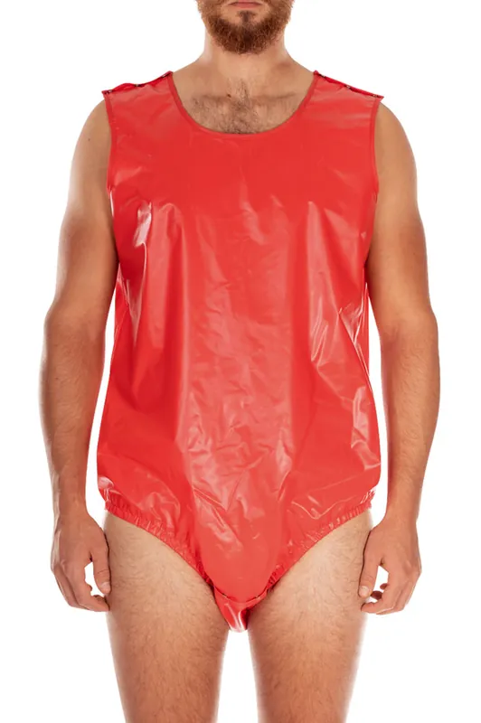 Suprima PVC Body - knöpfbar - No. 9614 M rot Beliebt