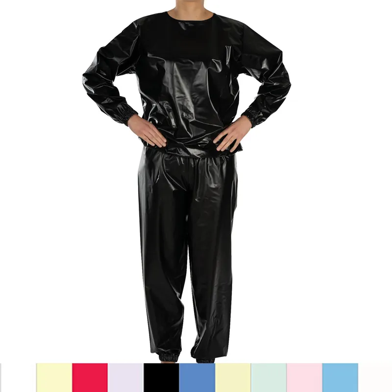 Suprima PVC-Schlafanzug, Pyjama Oberteil und Hose - No. 9612 XL softgelb Sichere Zahlung