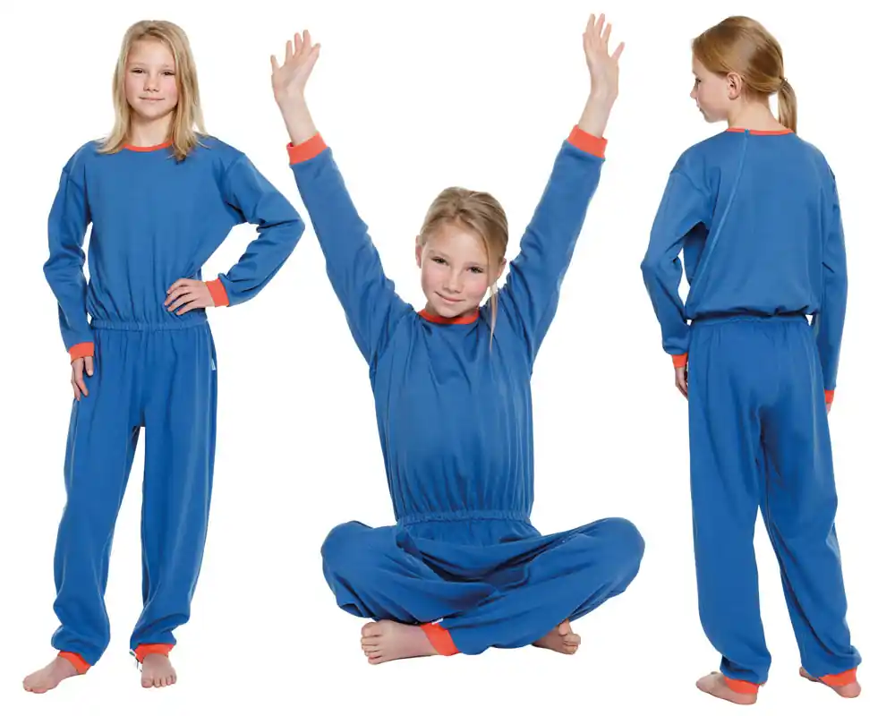 Angebot Suprima Kinder Pflegeoverall - mit Rücken und Beinreißverschluss - 4713 - Gr. 134/140