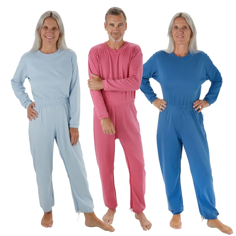 Top-Angebot Suprima Pflegeoverall - LANG - (langärmlig, lange Beine), für Damen und Herren - 4671 kornblume M