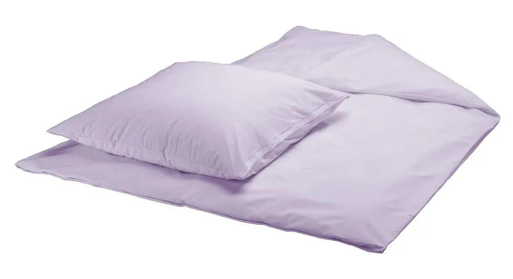 Preiswert Suprima Bettgarnitur / Bettwäsche PVC Kissen & Decke - No. 3620 - Farbe: lavendel