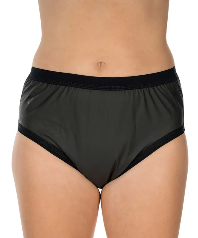 Suprima PU-Slip 1286 - Schlupfform in anthrazit für Frauen & Männer XL Kracherpreis