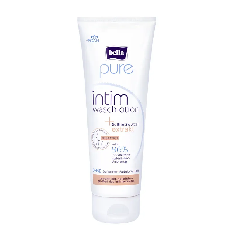 Bella PURE Intimwaschlotion mit Süßholzwurzelextrakt 250ml Preisknaller