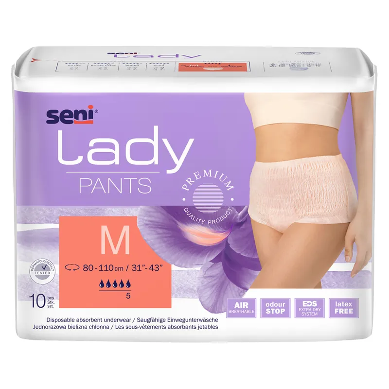 Abverkauf SENI Lady Pants - Einwegslip für Frauen - Medium (M) - 10 St. Packung