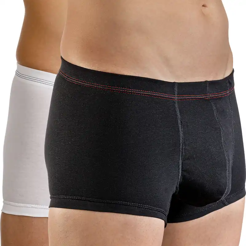 Suprima Bodyguard new life Shorts - Herren-Slip mit integrierter Saugeinlage - 6 schwarz Bestseller