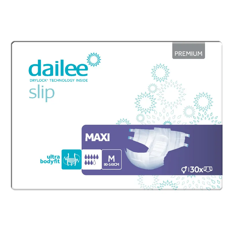 Finale Aktion Dailee Slip Premium Maxi | Medium (M) | 30 Stück Packung