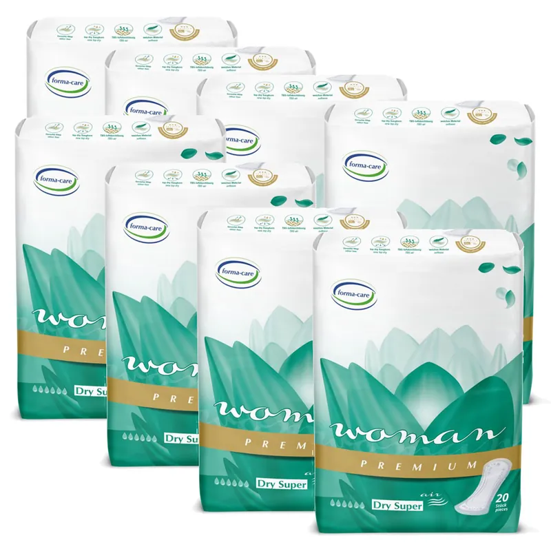 Forma-Care Woman Premium dry SUPER - 933ml - 8 x 20 (160) Stück Preis Gesenkt