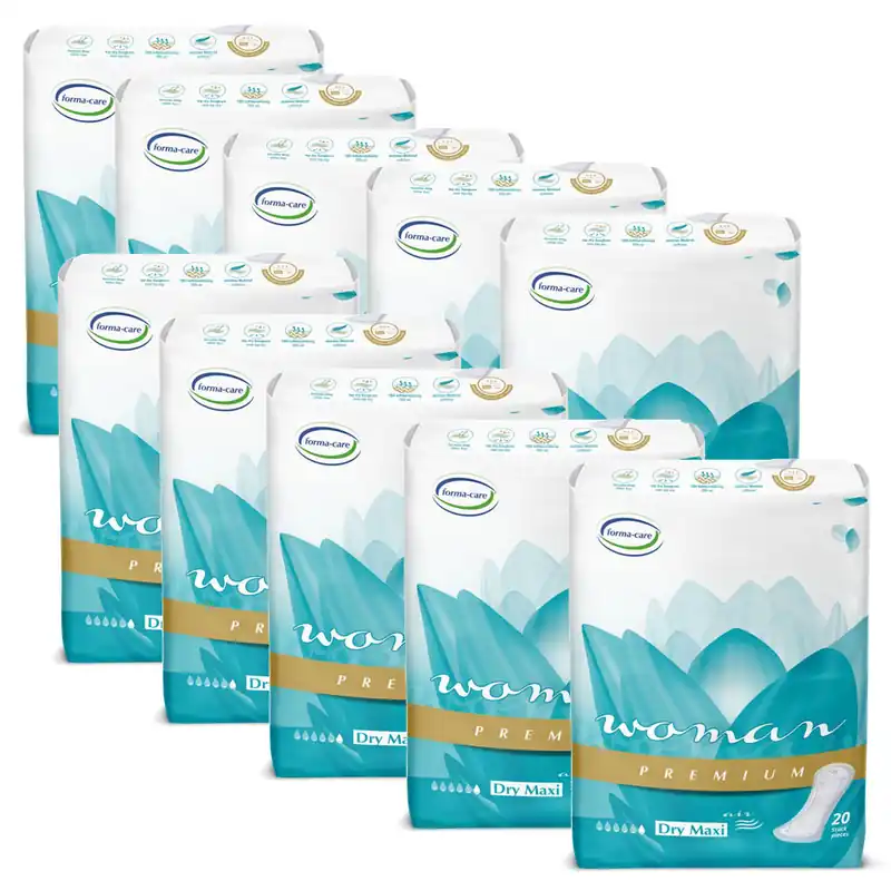 Sonderangebot Forma-Care Woman Premium dry MAXI - 800ml - 10 x 20 (200) Stück