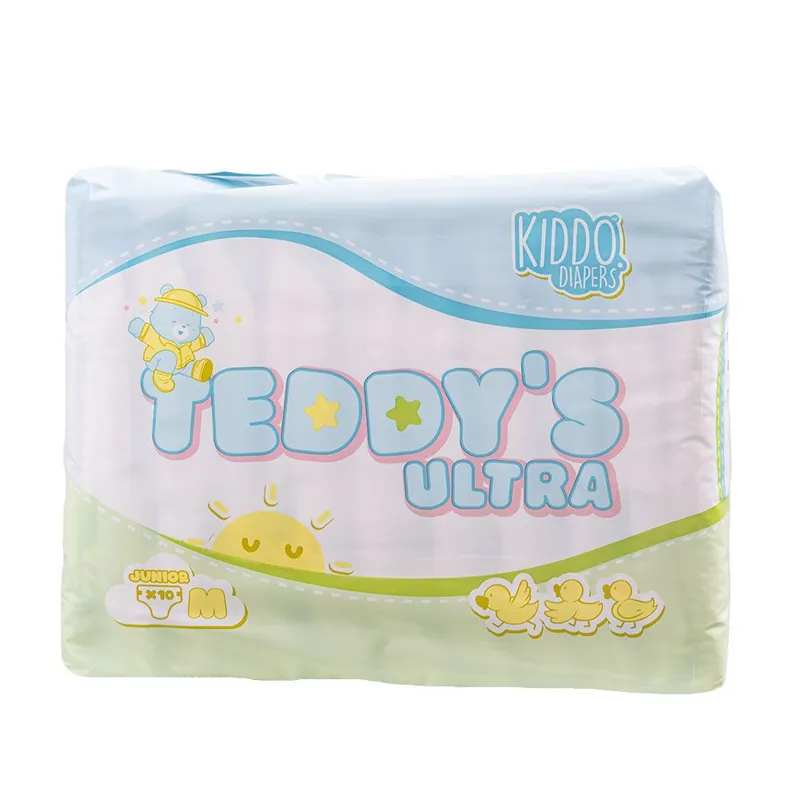 Nur Heute Kiddo Teddy's ultra - bunte Erwachsenenwindel - Cotton Feel - Medium (M)