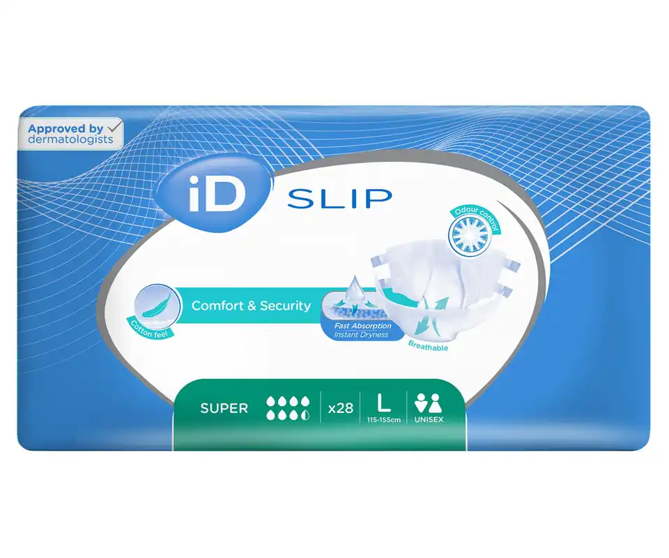 iD Slip SUPER - Inkontinenzwindeln - Gr. Large (L) - 28 St. Packung Top-Angebot