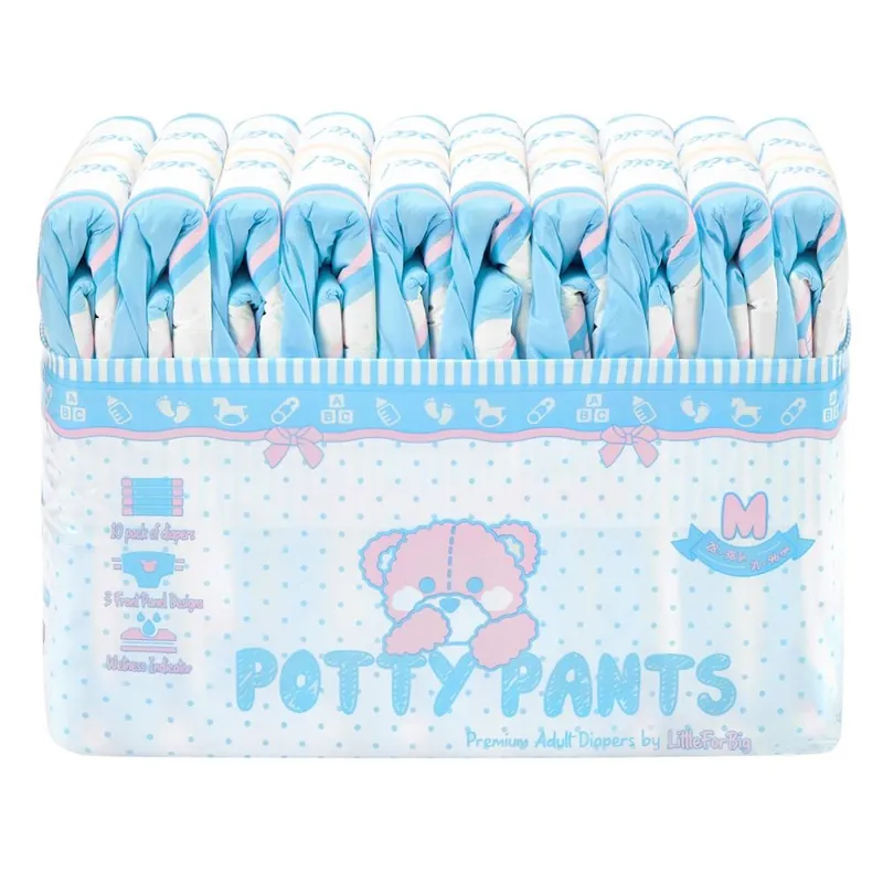 Schneller Versand Little for Big - Potty Pants - farbige Windeln für Erwachsene | Medium (M)