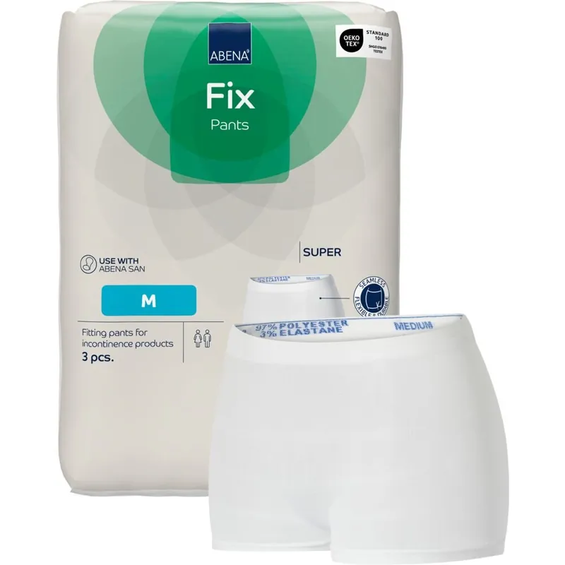 Schneller Versand ABENA Fix Pants SUPER Fixierhose aus Microfaser 3er Pack - M