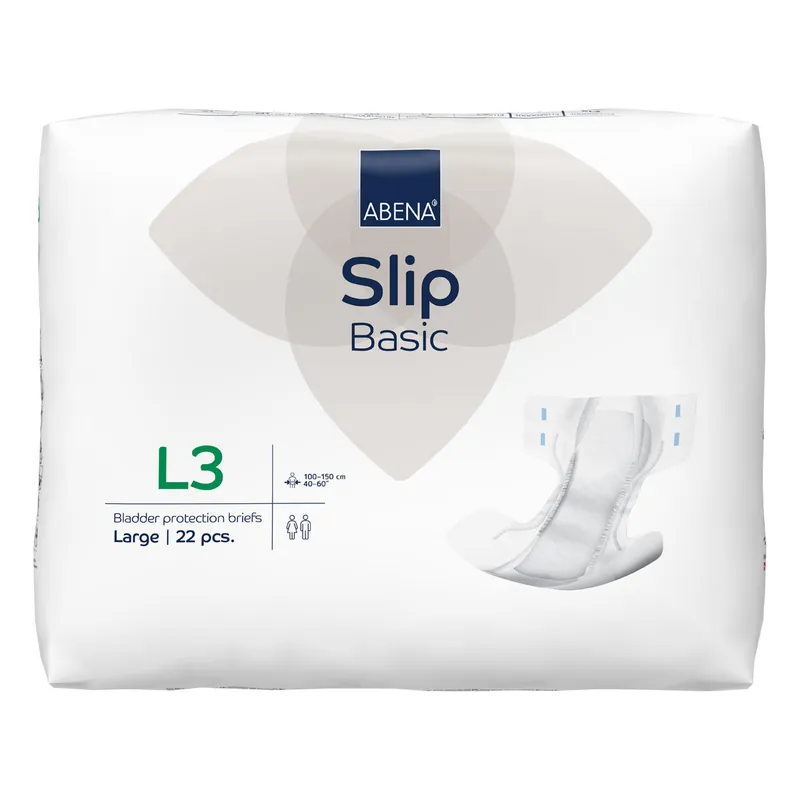 ABENA Slip BASIC - Gr. Large L3, Standard Inkontinenzwindeln - 22 St. Packung Angebot