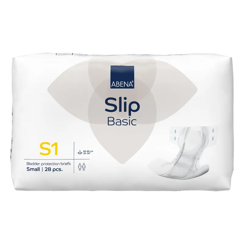 ABENA Slip BASIC - Gr. Small S1, Standard Inkontinenzwindeln - 28 St. Packung Sofort Bestellen