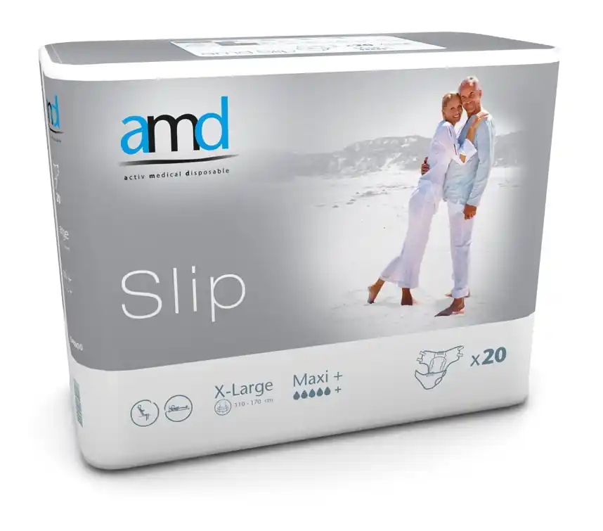 AMD SLIP - (MAXI PLUS) - Inkontinenzwindeln - Gr. X-Large (XL) - 20 Stück Sofort Bestellen
