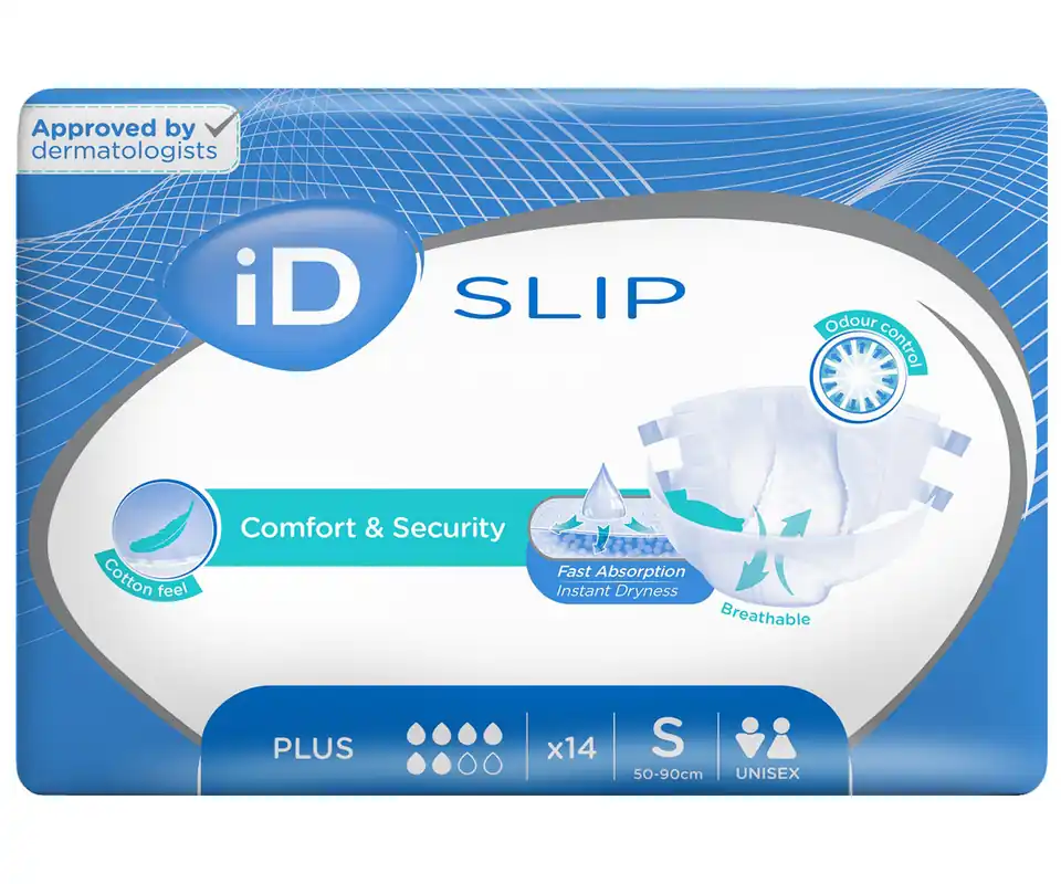 Knallerangebot iD Slip PLUS - Inkontinenzwindeln - Gr. Small (S) - 14 St. Packung