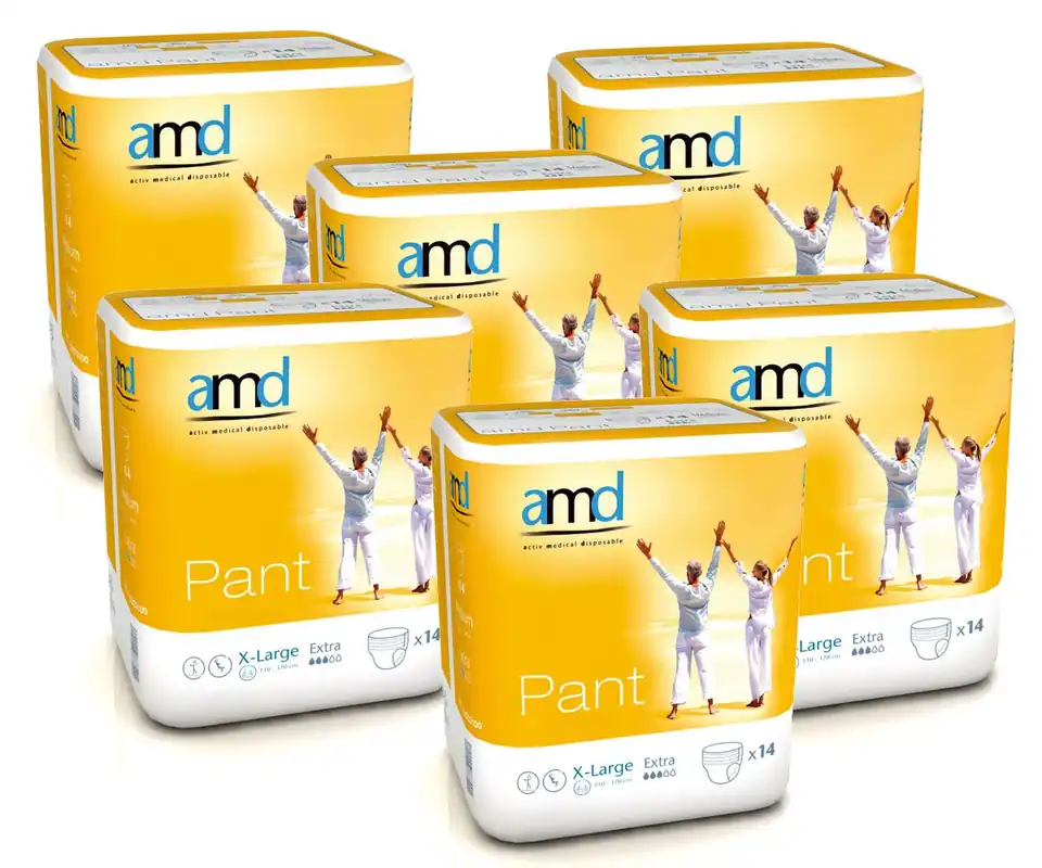 AMD Pant (EXTRA) - Inkontinenzpants - Gr. X-Large (XL) - 6x14 St. Karton Neu Im Sortiment