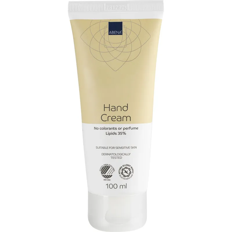 ABENA Handcreme - ohne Farb- & Parfümstoffe, 35% Fett - 100ml Tube Bestseller