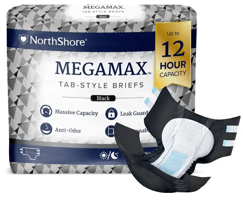 NorthShore MEGAMAX BLACK Windeln - 10 St. Beutel - Small (S) Jetzt Kaufen