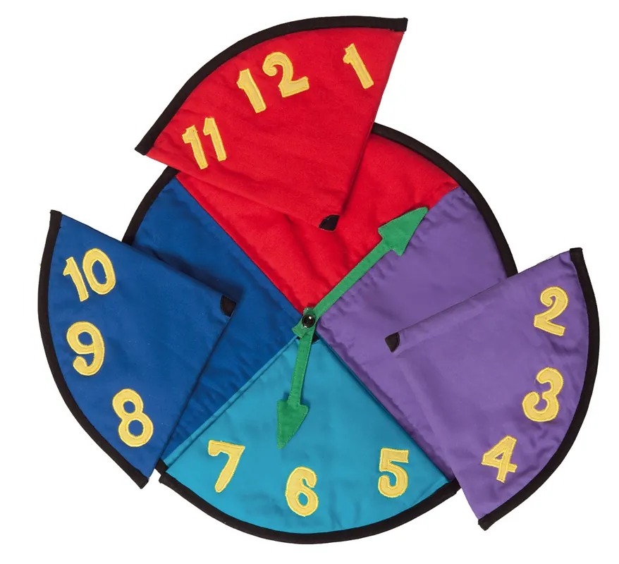 Suprima Demenz Legespiel Uhr - bewegliche Zeiger - 100% Baumwolle Must-Have