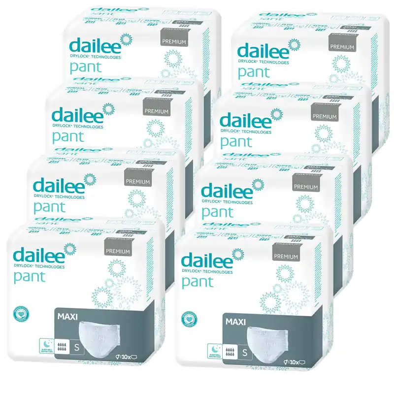 Direktkauf Dailee Pant Premium MAXI - Small (S) - 8x10 (80) St. Karton
