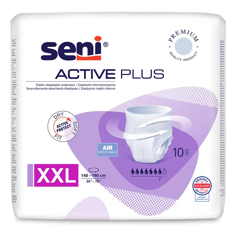 SENI Active PLUS XXL Pants - Inkontinenzpants | 10 St. Packung Saisonangebot