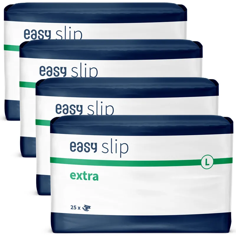 Finale Aktion Easy Slip EXTRA – atmungsaktive Windeln - 4 x 25 St. - Large (L)