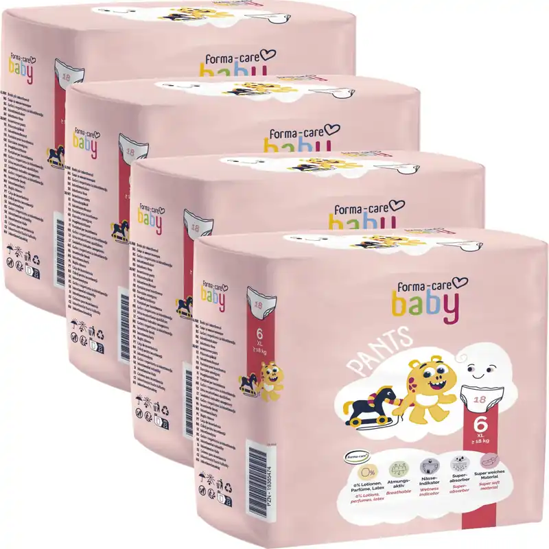 Neue Ware Forma-Care Baby PANTS | XL Gr. 6 >17kg | 4x18St. Karton