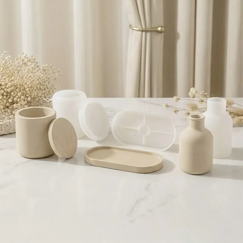 Discovery set - Smooth moulds for Jesmonite creations Echt