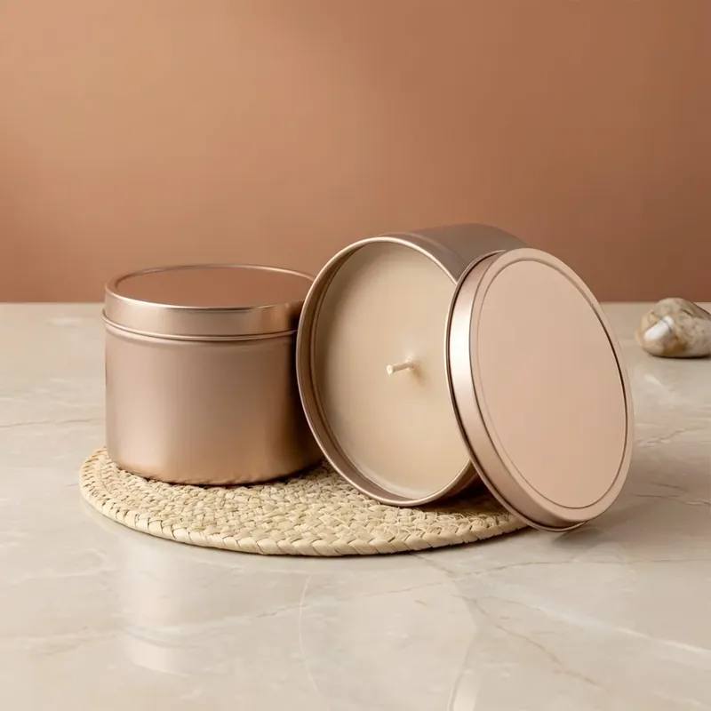 Zertifiziert Bronze tin - Seamless round - 250 ml