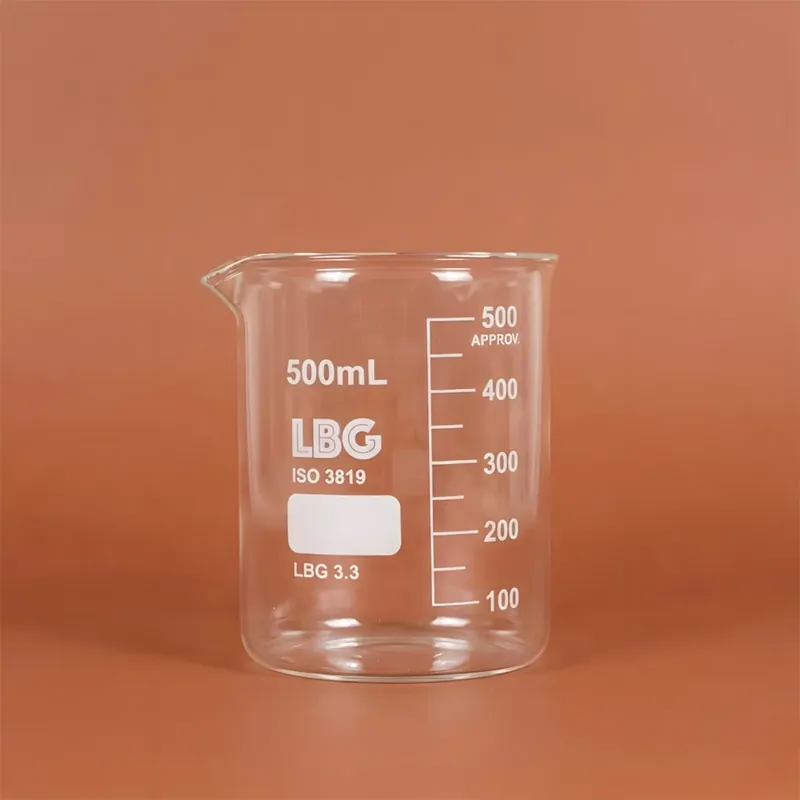 Bestpreis Borosilicate glass beaker (low form) - 500 ml