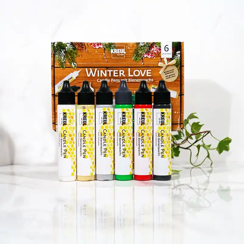 Candle Pens - Winter Love - Set of 6 Abverkauf