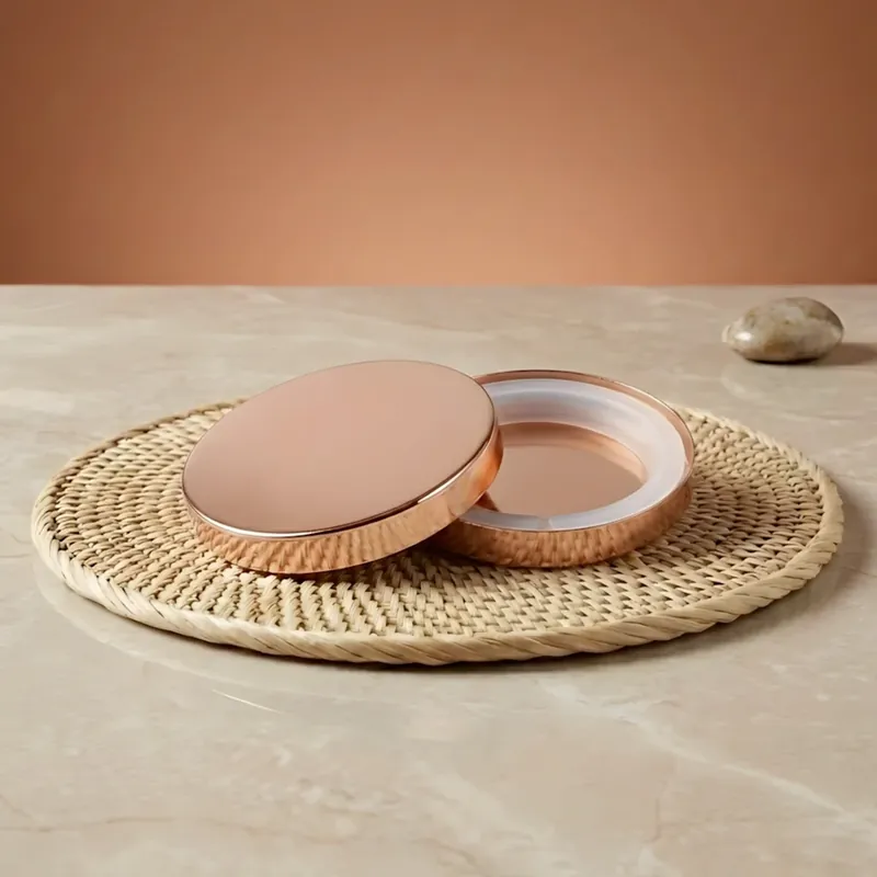 Online Kaufen Rose Gold Metallic Lid - 77mm Diameter