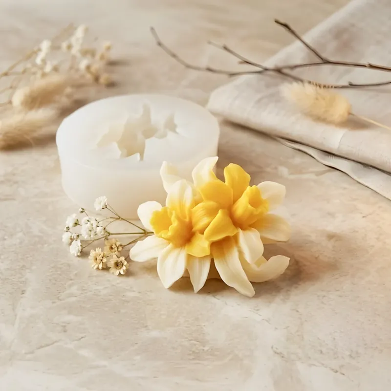 Neue Ware Daffodil decoration mould - Silicone