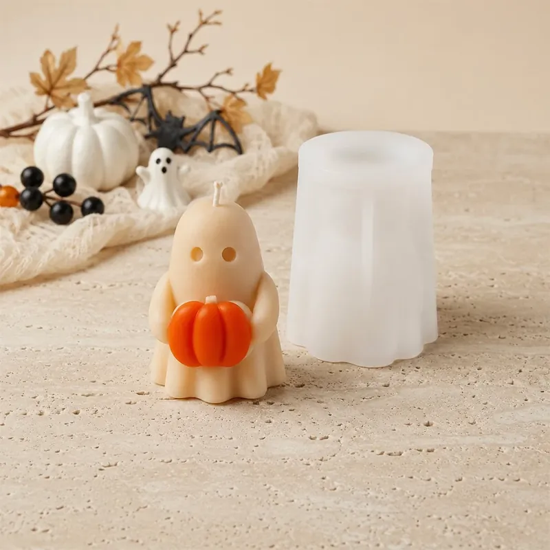 Wochenendangebot Cuddly ghost candle mould - Silicone