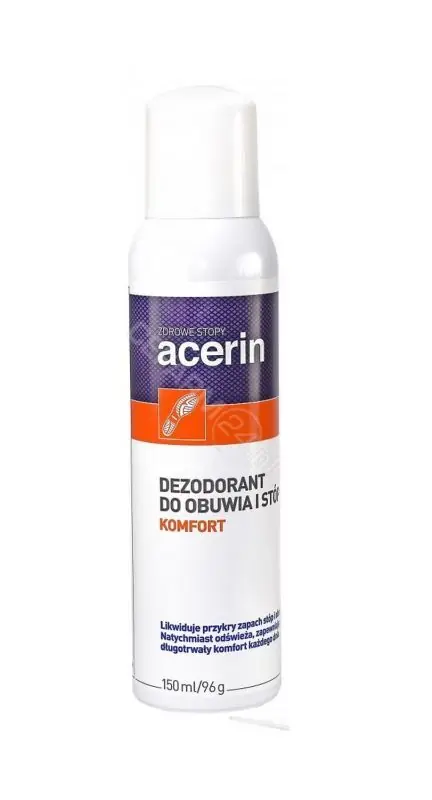 Letzte Chance ACERIN KOMFORT Fuß- und Schuhdeodorant 150 ml